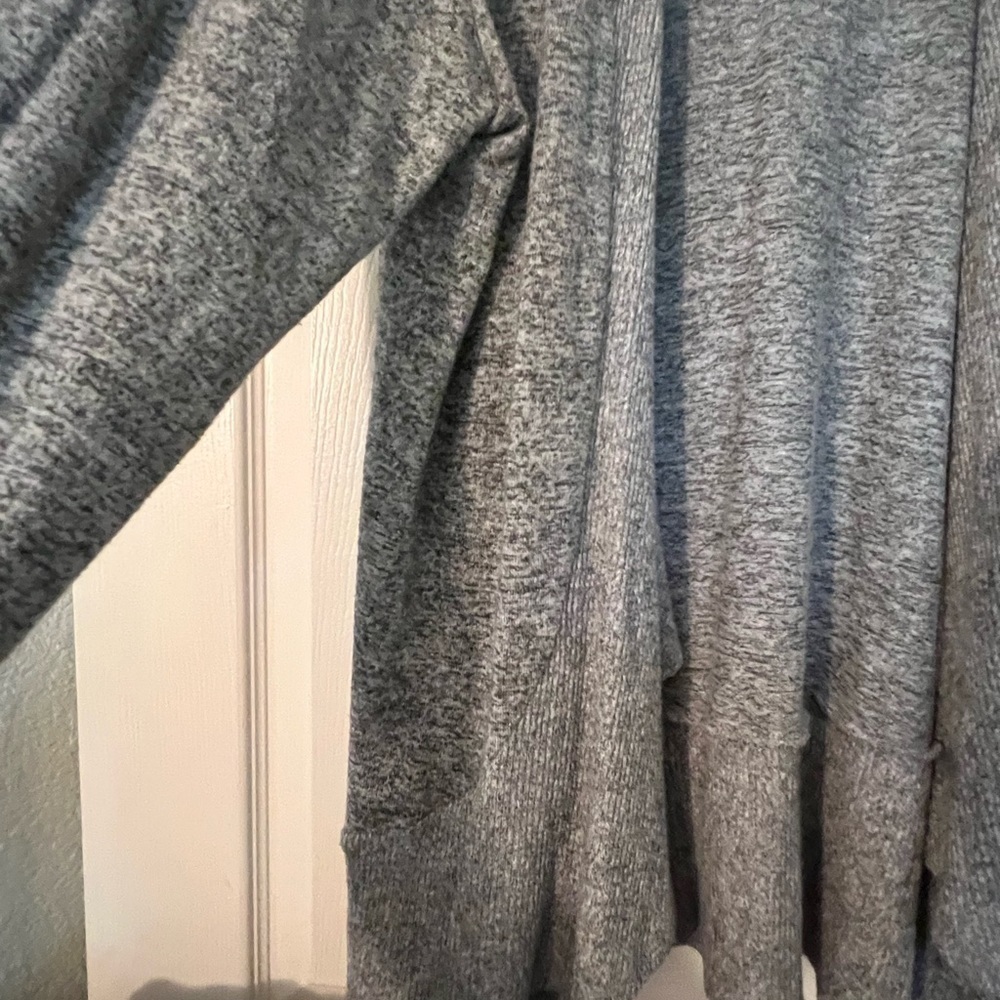 Women's MIDI Grey Cardigan - Picture 7 of 7